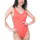 Calvin Klein Γυναικείο ολόσωμο μαγιό Scoop Back One Piece Swimsuit